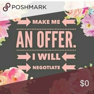 reasonable offers are accepted